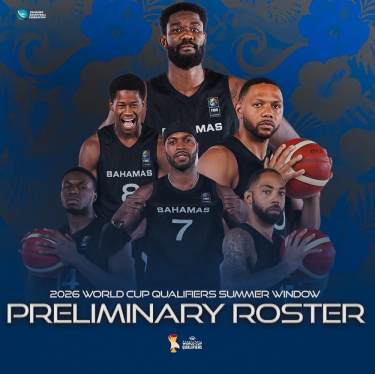 巴哈马世预赛初名单：埃奇库姆/艾顿/希尔德等众多NBA球员领衔